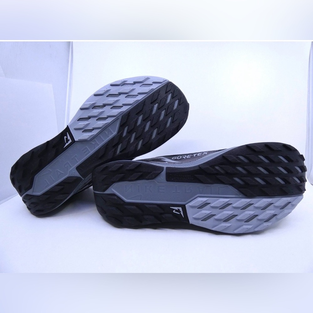 Nike Pegasus 🔥 Trail 5 GORE-TEX Black Wolf Grey Running Shoes FQ0908-001 11 13 - Picture 5 of 14